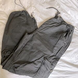 Grey cargo pants